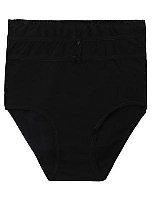 3pk Cotton Mix Knickers