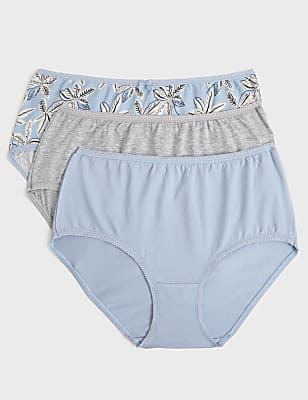 3pk Midi Knickers