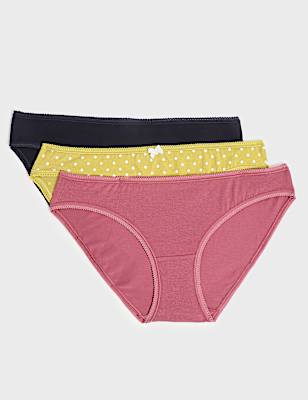 3pk Cotton Rich Bikini