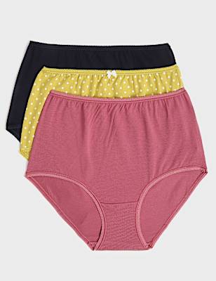 3pk Cotton Rich Full Briefs