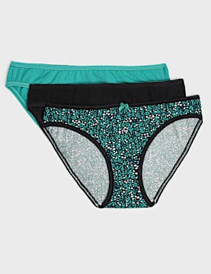 3pk Cotton Rich Bikini