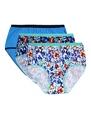 INT 3PK Painterly Floral Midi