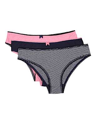3 Pack Cotton Mix Skinny Fit Knickers