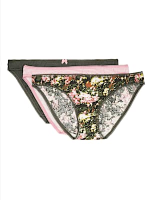 3 Pack Cotton Mix Knickers