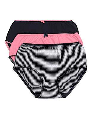3 Pack Cotton Mix Skinny Fit Knicker
