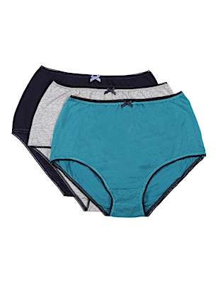 3 Pack Cotton Mix Skinny Fit Briefs