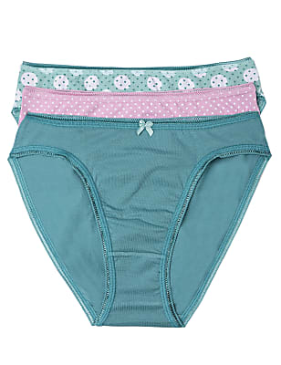 3 Pack Cotton Mix Knickers