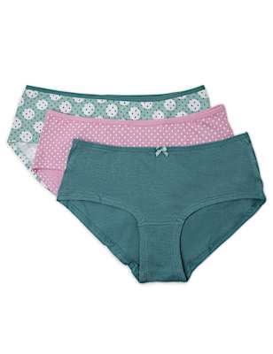3 Pack Cotton Mix Knickers