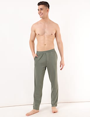 Cotton Mix Plain Regular Fit Pyjama