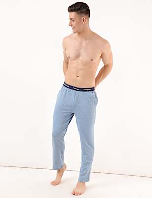 Cotton Mix Plain Regular Fit Pyjama