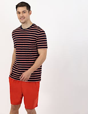 2 Pack Pure Cotton Top and Short Set