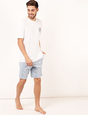 2 Pack Pure Cotton Top and Short Set