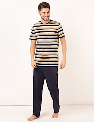 2 Pack Pure Cotton Long Pant And Top Set