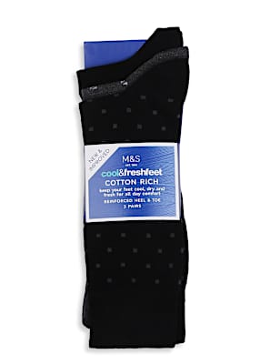 3Pk Multi Design Socks