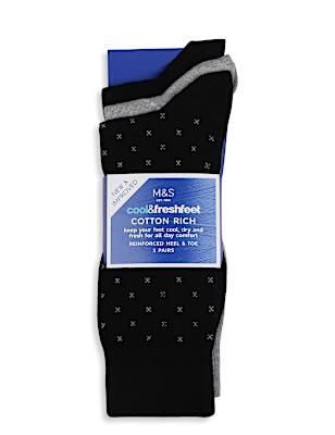3Pk Design Mix Socks