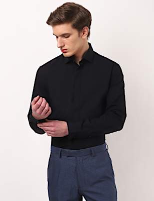 Solid Stretch Shirt