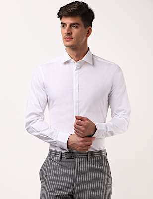 Solid Stretch Shirt