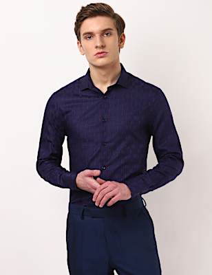 Autograph Satin Dobby Shirt