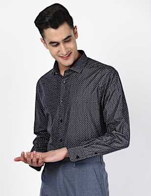 Limited Dot Printed Shirt