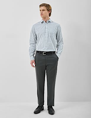 Full Sleeve Regular Fit Shirts, Pack Of 2
