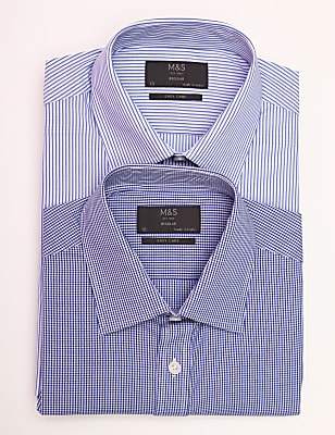 Easy Care 2 Pack Shirt