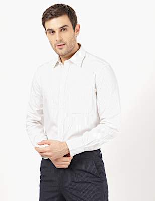 Easycare 2Pk Micro Print Shirt