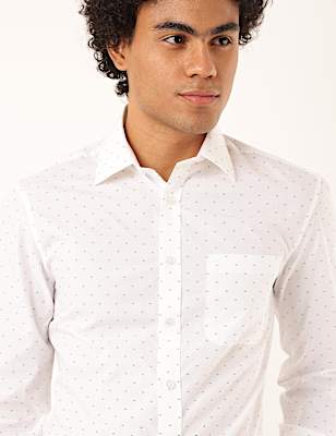 2PK Easy To Iron&nbsp; Printed Shirt