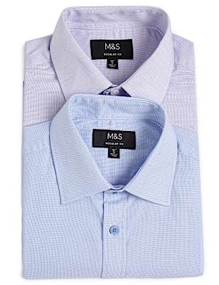 2PK Easy To Iron&nbsp; Shirt