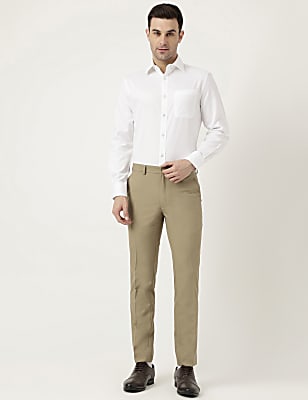 Pure Cotton Slim Fit Textured Shirt