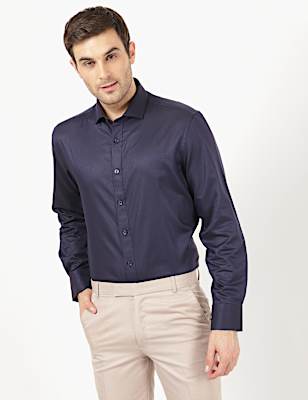 Circle Textured Shirt