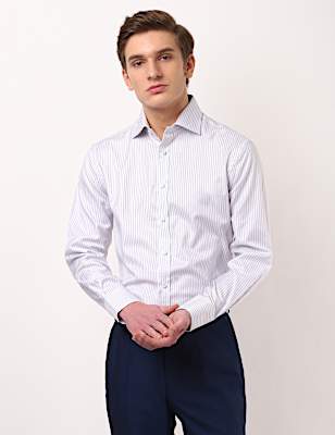 Stripe Herringbone Shirt