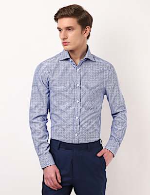 Stack Brick Textured Shirt