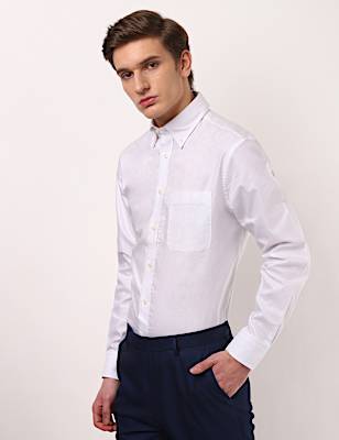 Plain Oxford Shirt