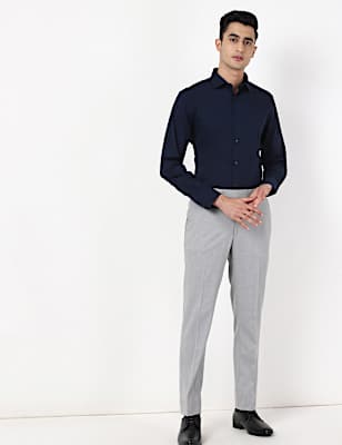 PV Textured Trouser with Stretch