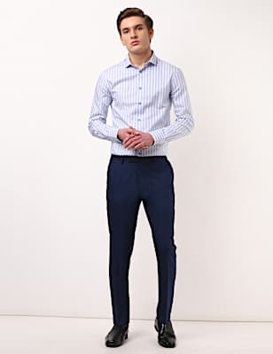 PV Herringbone Textured Trouser
