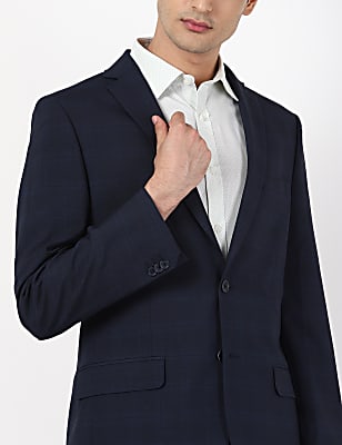 PV NAVY POW CHECKS JACKET