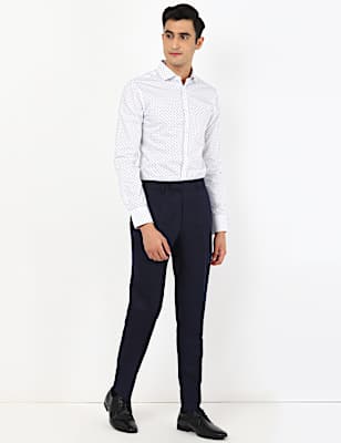 Linen Viscose Solid Trouser