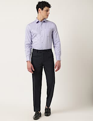 Checkered Regular Fit Trouser