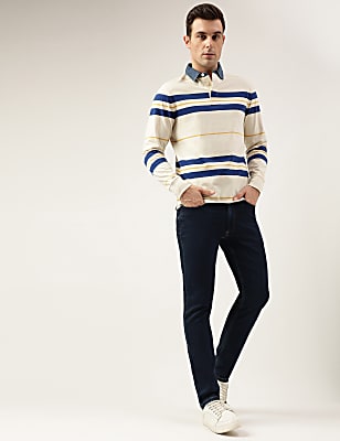 Cotton Mix Slim Fit Jeans