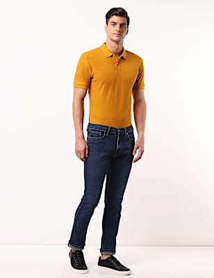 Cotton Mix Slim Fit Jeans