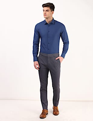 Slim Fit Limited Structure Chinos