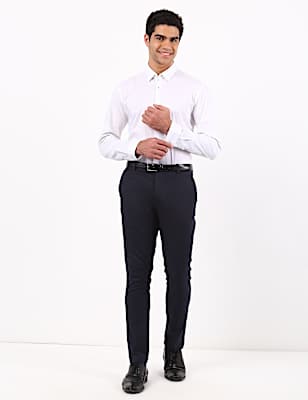 Slim Fit Limited Structure Chinos