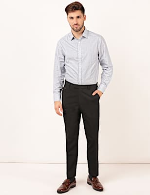 Plain Slim Fit Trouser