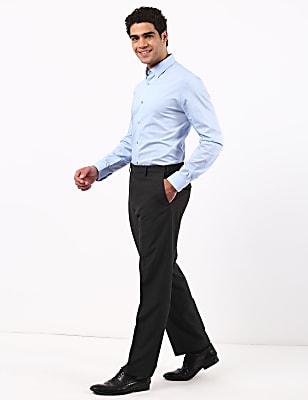 Reg Fit Trouser w/Active Waistband