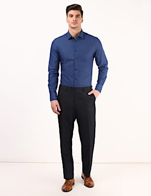 Regular Fit Flexi Waist Trousers