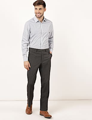 Plain Regular Fit Trouser