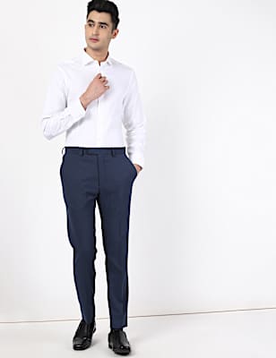 Bi-Stretch Skinny Fit Trouser With Active Waistband