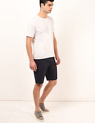 (Cotton Blend) Regular Fit Shorts