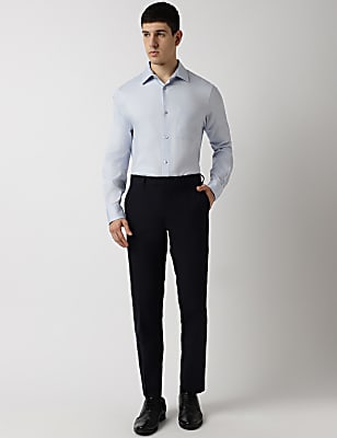 Slim Fit Striped Trousers