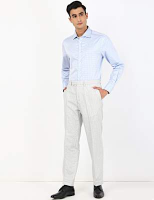 Plain Slim Fit Trouser